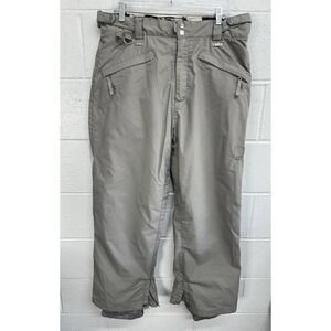 Ride Cell Series 5 Pants Snowboards Teflon Waterproof Ski Snow Gray Men's Large